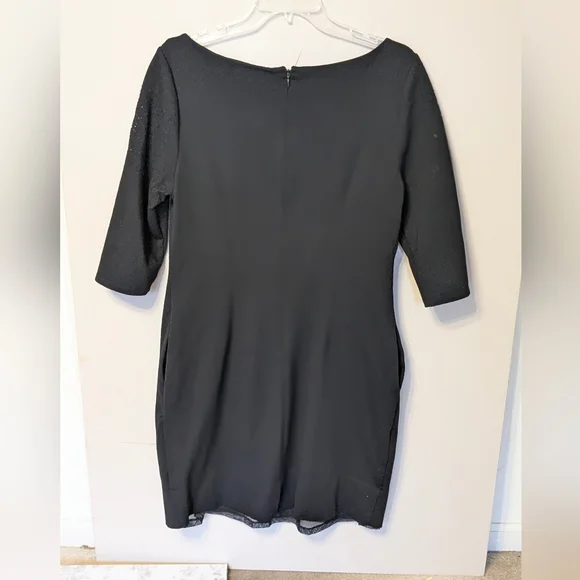 Betsey Johnson Little Black Dress Size 10 - Picture 3 of 4